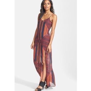 Like Mynded Aztec Print Maxi Dress